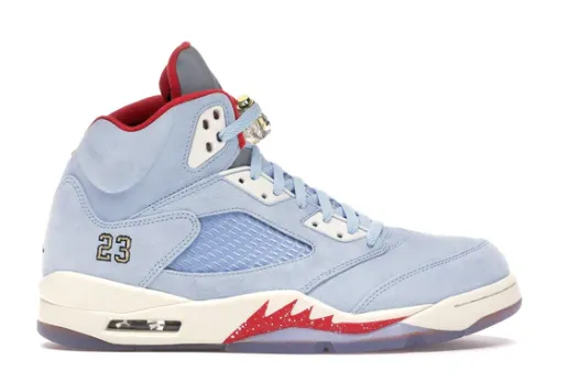 Air Jordan 5 Hot Lava Retro Trophy Room Ice Blue CI1899-400