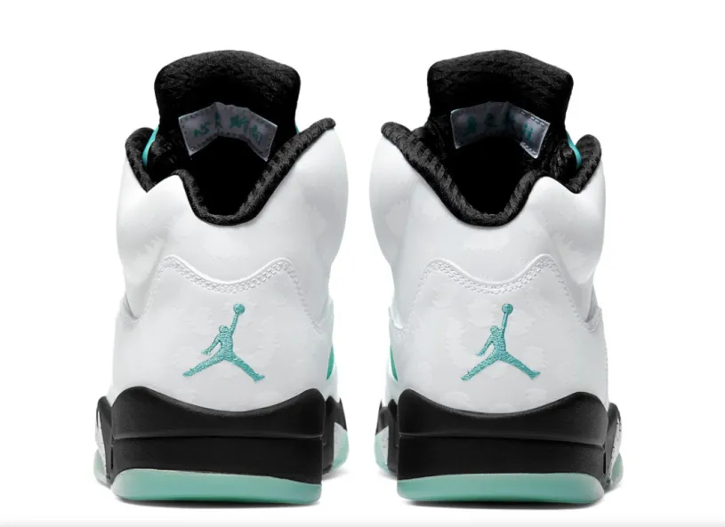 Air Jordan 5 Retro Wolf Grey 2011 Retro Island Green CN2932-100