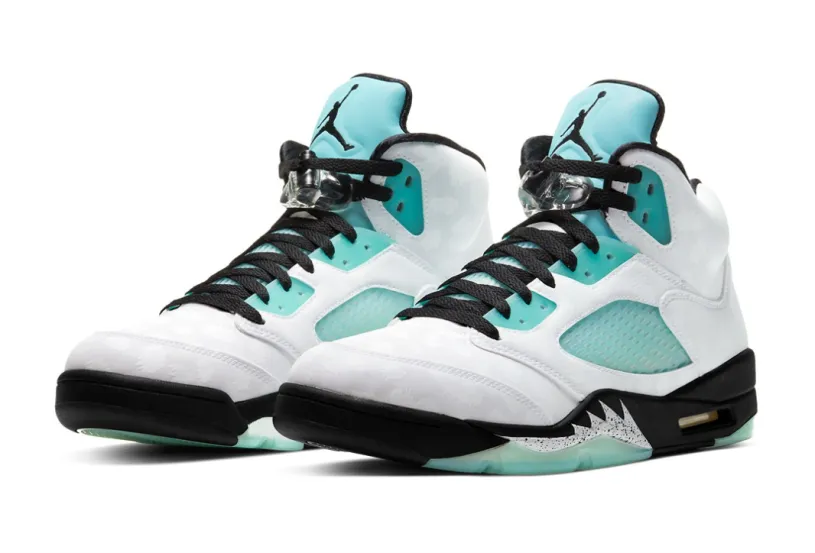 Air Jordan 5 Retro Wolf Grey 2011 Retro Island Green CN2932-100