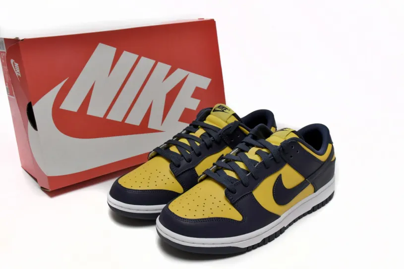 Womens Nike Dunk High Low Michigan DD1391-700