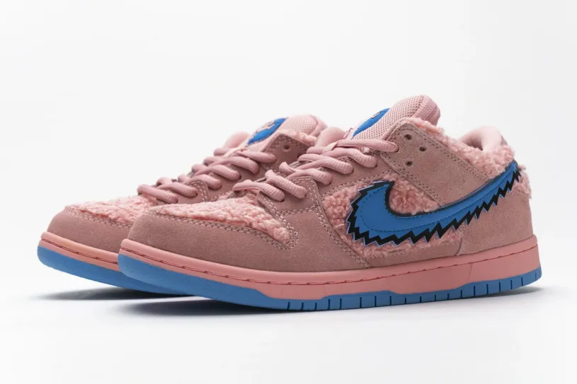 Nike Dunk SB Low Grateful Dead Bears Pink