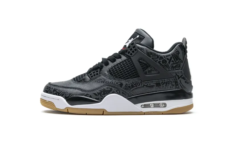Air Jordan 4 Retro Laser Black Gum CI1184-001