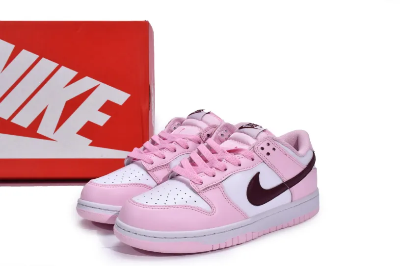 Pink Women's Nike Dunks Low Pro （GS) CW1590-601