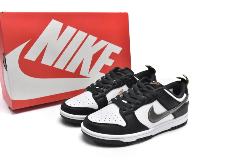 Black On Black Nike Dunks Low Pull Tab DH9764-001
