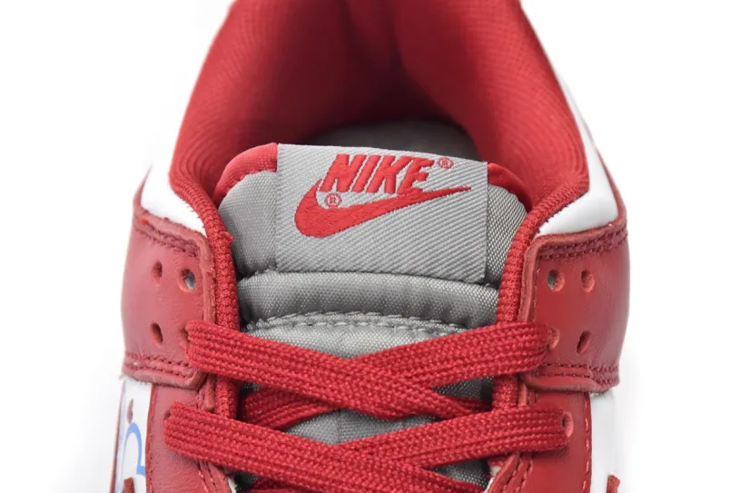 Pink And Red Nike Dunks Low UNLV  DD1391-002
