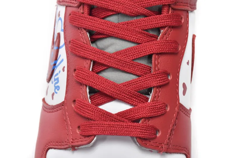 Pink And Red Nike Dunks Low UNLV  DD1391-002