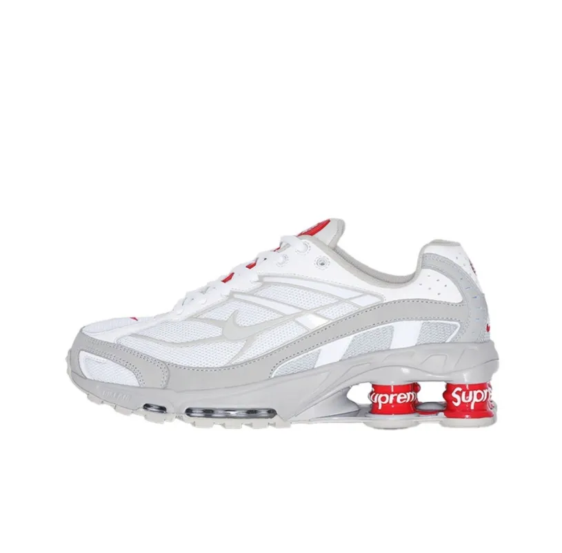 Supreme x nike shox ride 2 white