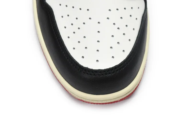 Travis Scott x Lace Air Jordan 1 Low Black Red DM7866-166