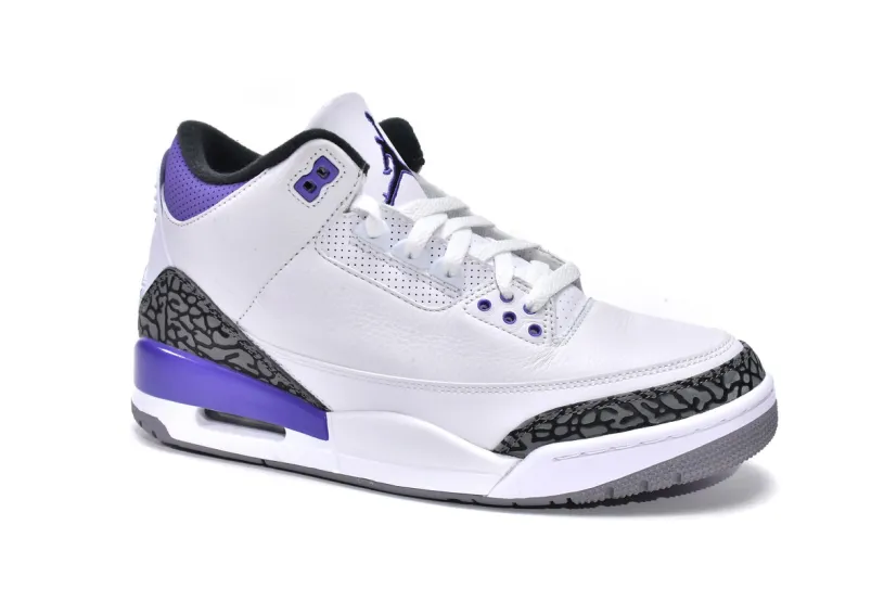 Air Jordan 3 Cool Grey Retro Dark Iris CT8532-105