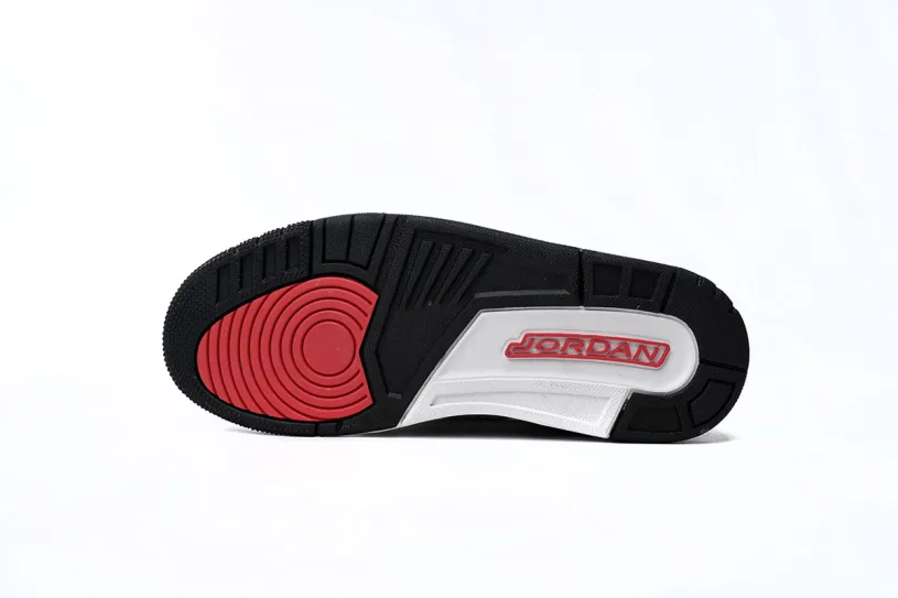 Air Jordan 3 White Cement On Feet Retro Infrared Ray 136064-123