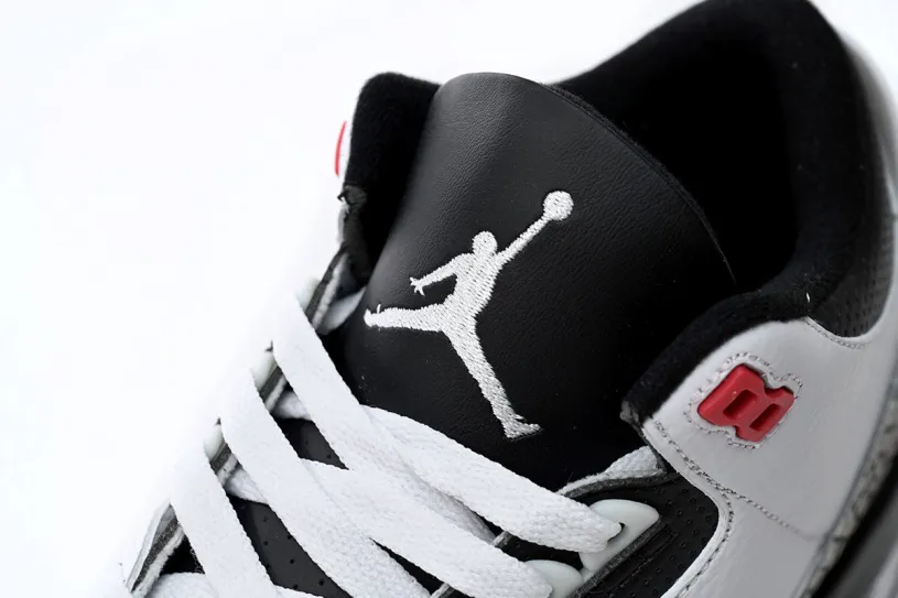 Air Jordan 3 White Cement On Feet Retro Infrared Ray 136064-123