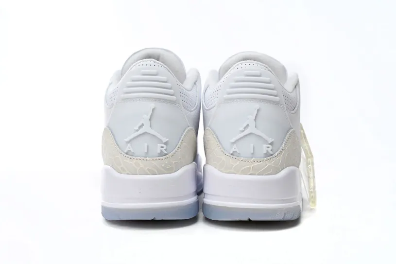 Air Jordan 3 International Flight Retro Pure White 136064-111