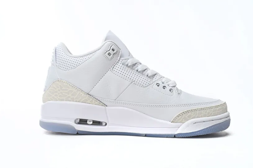 Air Jordan 3 International Flight Retro Pure White 136064-111
