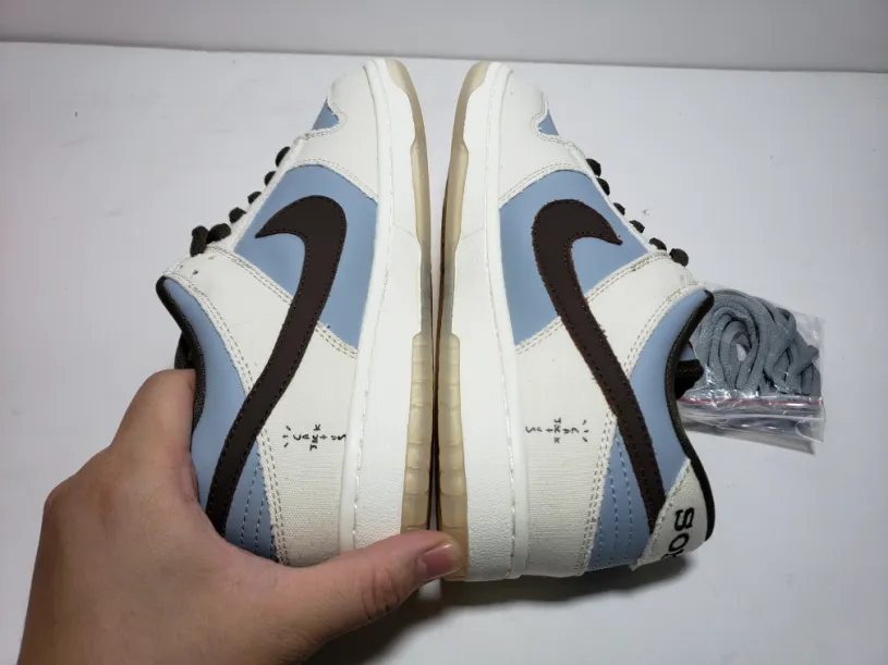 Travis Scott x PlayStation x Nike Sb Dunk Shoes Brown Low SP  CU1726-400