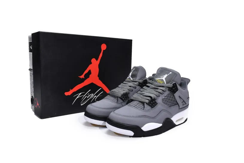 Cheap Air Jordan Retro 4 Pure Money Retro Cool Grey 308497-007