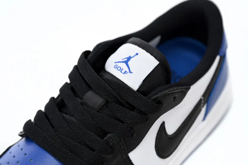 Air Jordan X Travis Scott 1 Low Low Golf Black and White DD9315-102