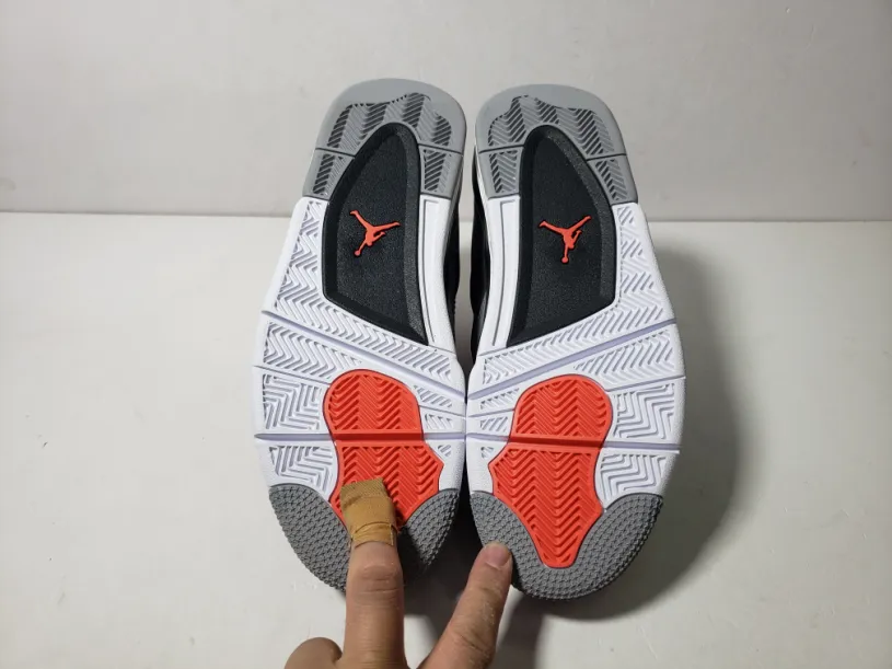 Cheap Air Jordan 4 Paris Red Glow Infrared  DH6927-061