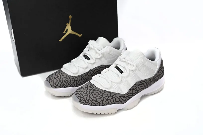 Air Jordan 11 Retro Cherry Retro Low “Cement Grey” AV2187-140