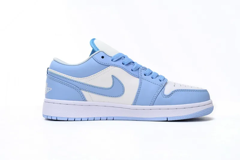 Air Jordan 1 Low White Grey Low White Blue DC0774-141