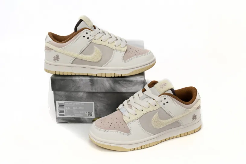 Nike Dunk Low Michigan Low Retro PRM Year of the Rabbit Fossil Stone (2023)  FD4203-211