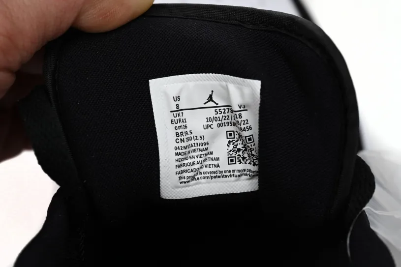 Grey And White Air Jordan 1 Low Black and White Gray  552780-018