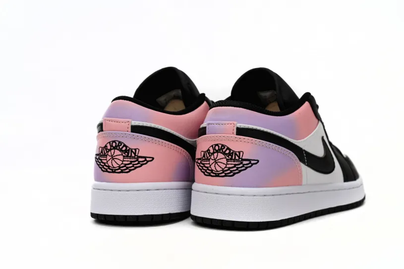 Air Jordan 1 Black Suede Low Discolored Brown DQ2516-108