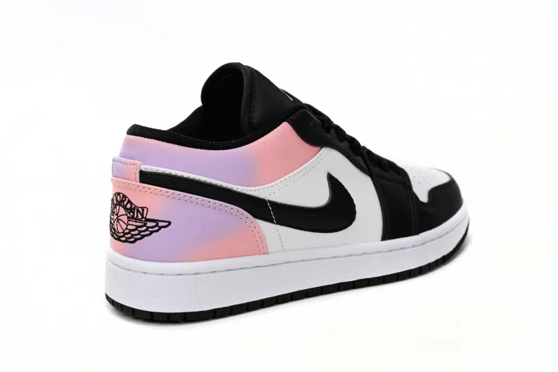 Air Jordan 1 Black Suede Low Discolored Brown DQ2516-108