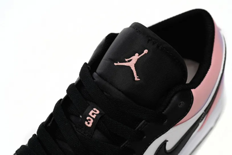 Air Jordan 1 Black Suede Low Discolored Brown DQ2516-108