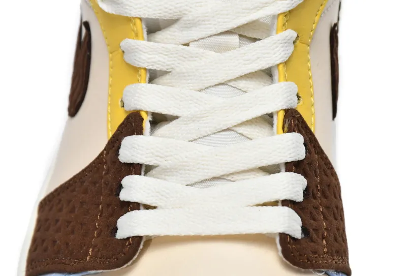 Air Jordan 1 Blue And Black Mid SE Fearless Maison Chateau CU2803-200