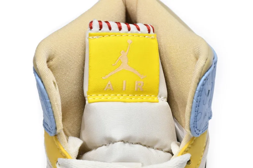 Air Jordan 1 Blue And Black Mid SE Fearless Maison Chateau CU2803-200