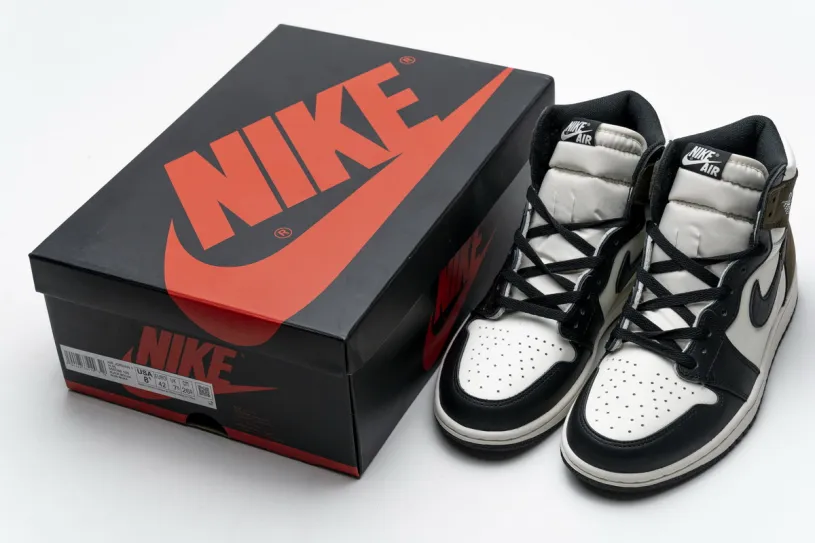 Nike Air Jordan 1 Black White Retro High OG 'Dark Mocha'  555088-105（GET）