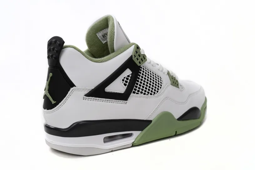 Cloudy With Achance Of Air Jordan 4 “Seafoam” AQ9129-103