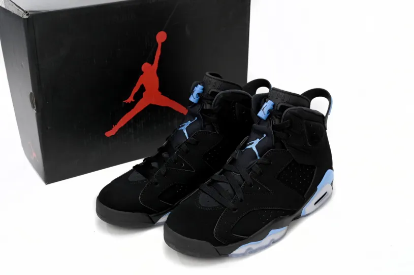 Air Jordan 6 Fire Red Black Blue 384664-006