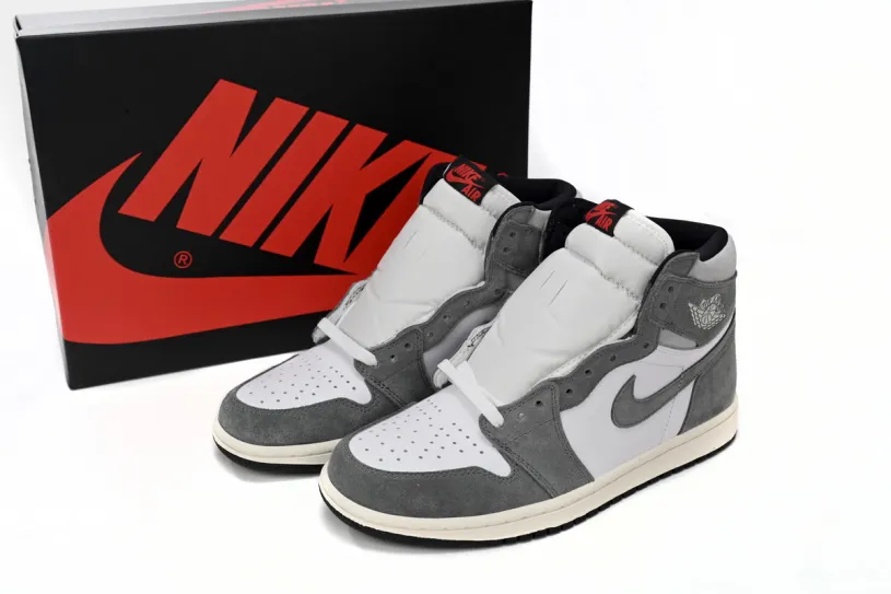 Air Jordan 1 Silver High OG   Washed Black DZ5485-051
