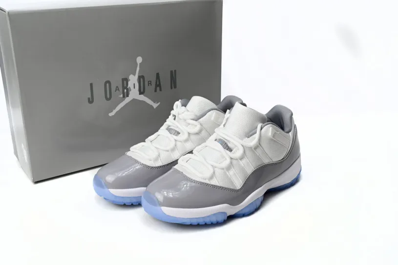 Air Jordan 11 Navy Blue Retro Low “Cement Grey” 2.0 AV2187-140
