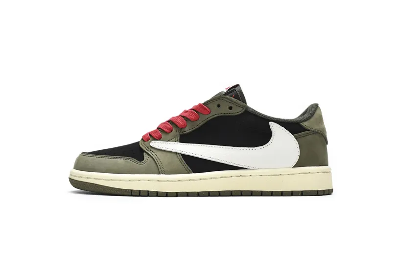 Travis Scott x Air Jordan 1 Low Dark Green DM7866-196