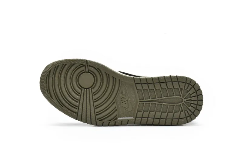 Travis Scott x Black And Blue Air Jordan 1 Low Dark Green DM7866-196