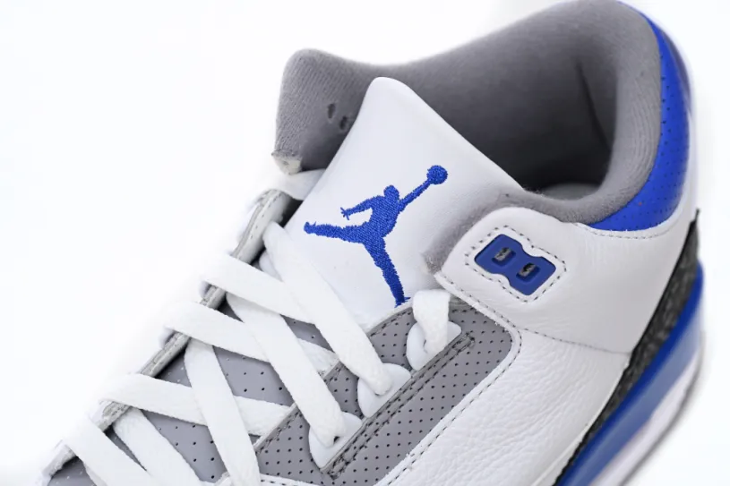 Air Jordan 3 Fire Red Retro Retro Racer Blue  CT8532-145