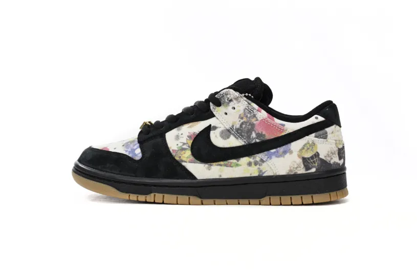 Supreme × Nike Dunk Low “Rammellzee” FD8778-001
