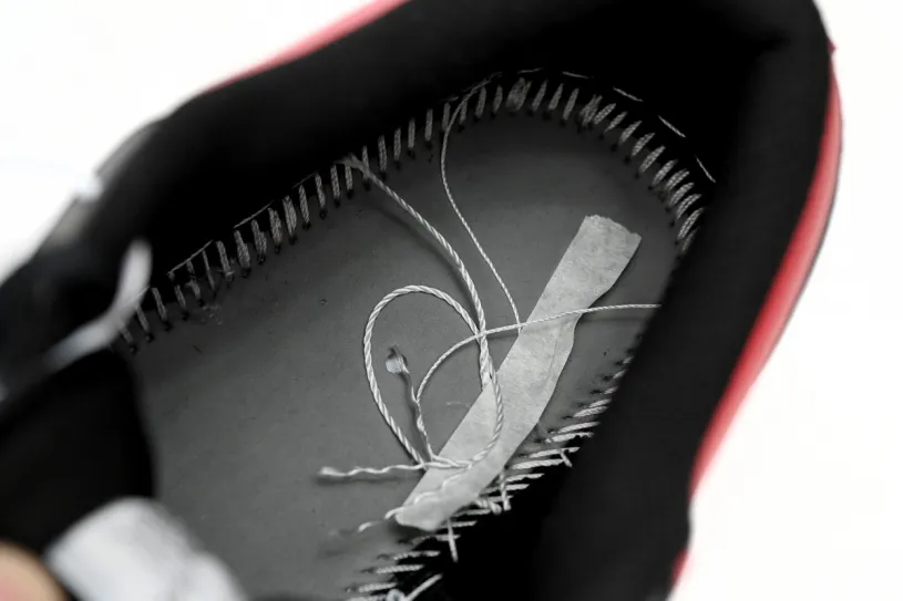 Air Jordan 1 Black Toe Low Retro Black Red 553558-066