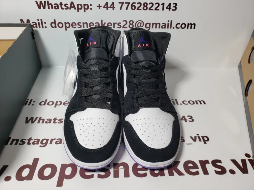 Jordan 1 Mid SE Purple 852542-105