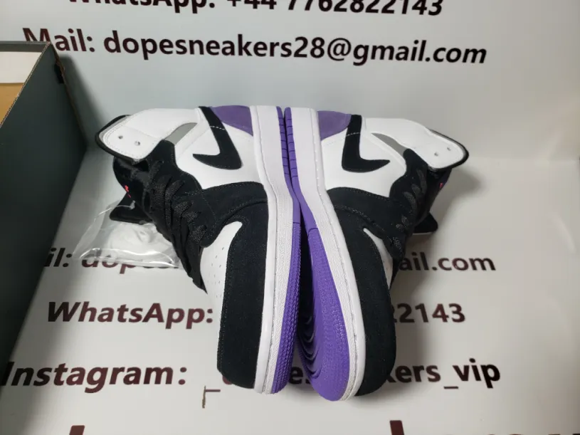 Jordan 1 Mid SE Purple 852542-105