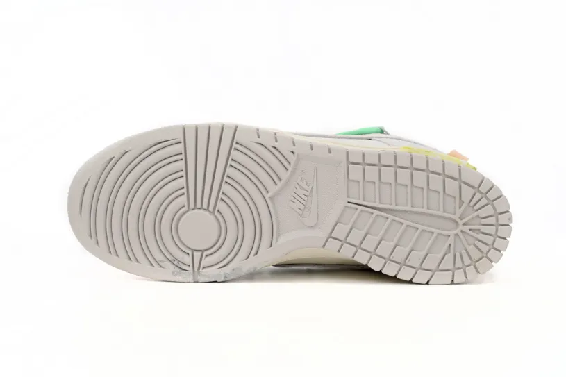 OFF WHITE x Nike Dunk Olive SB Low The 50 NO.14 DJ0950-106