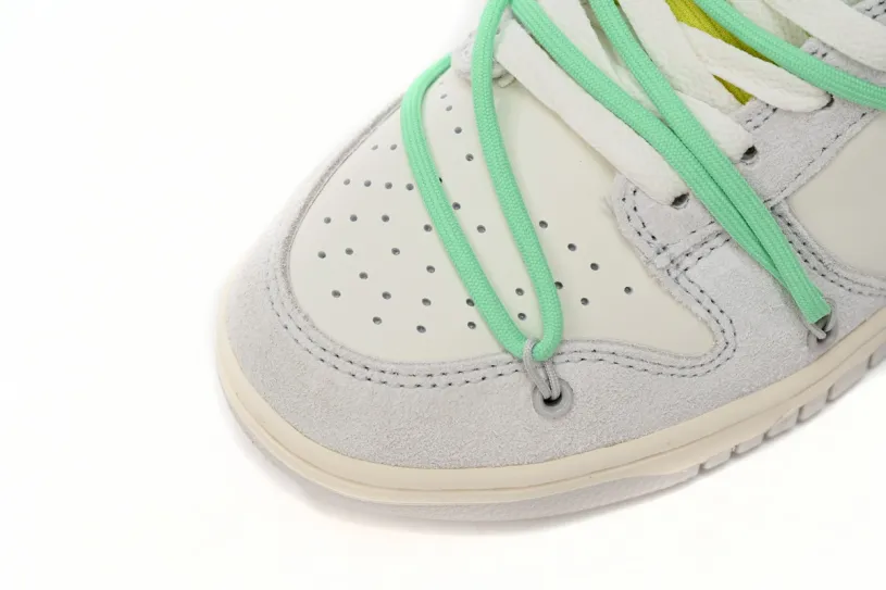 OFF WHITE x Nike Dunk Olive SB Low The 50 NO.14 DJ0950-106