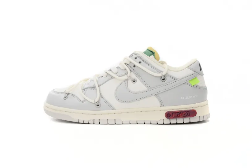OFF WHITE x Nike Dunk SB Low The 50 NO.25 DM1602-121