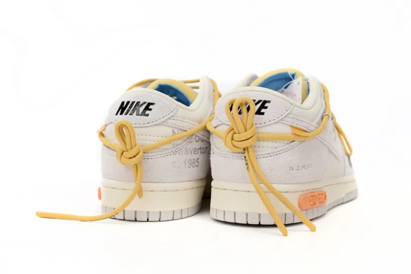 OFF WHITE x Blue And Grey Nike Dunks SB Low The 50 NO.22 DM1602-124