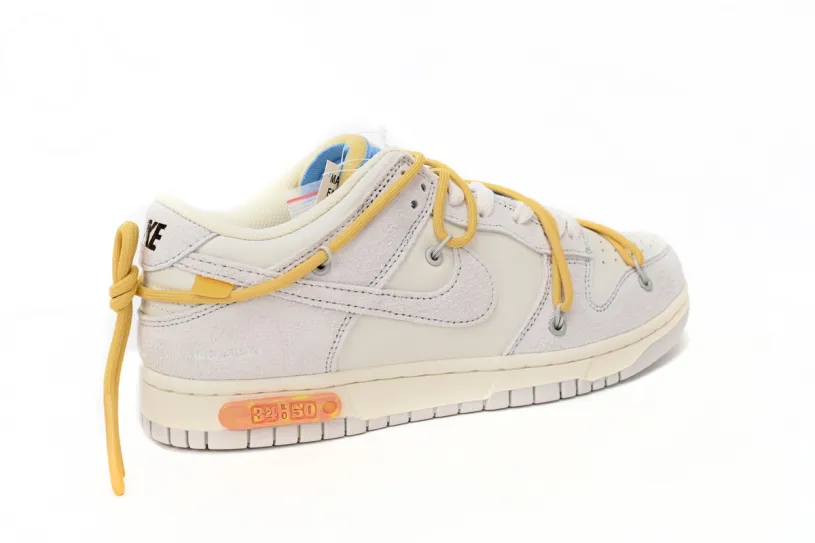 OFF WHITE x Blue And Grey Nike Dunks SB Low The 50 NO.22 DM1602-124