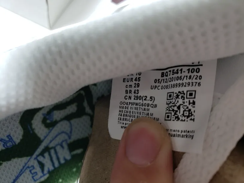 Nike Air Force 1 Off White Low Skeleton Halloween (2018) BQ7541-100