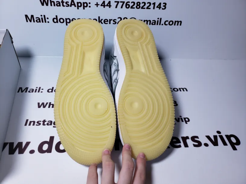 Nike Air Force 1 Off White Low Skeleton Halloween (2018) BQ7541-100