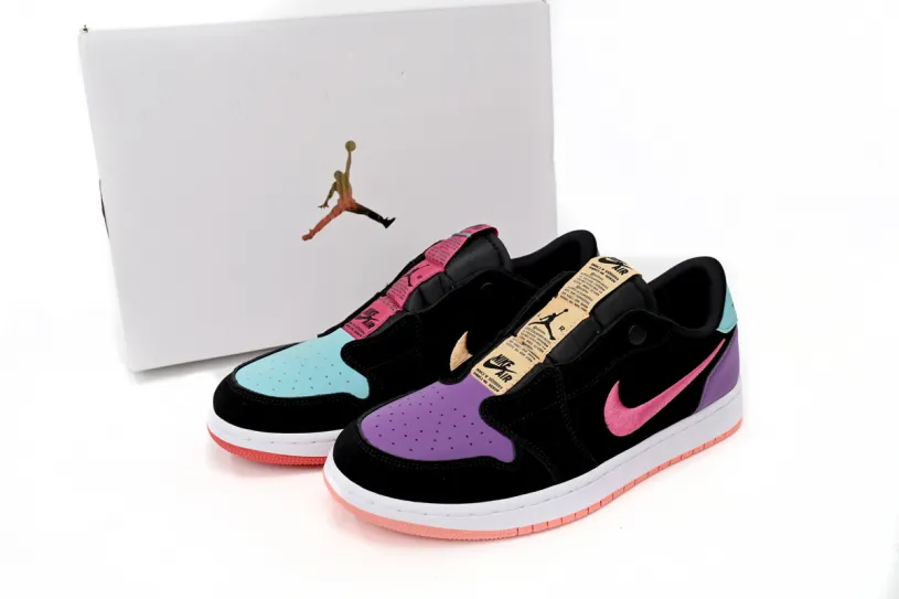 Air Jordan 1 White And Blue Low Candy Mandarin Duck AV3918-188